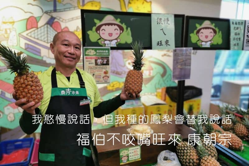 我憨慢說話,但我種的鳳梨會替我說話|福伯不咬嘴鳳梨 康朝宗