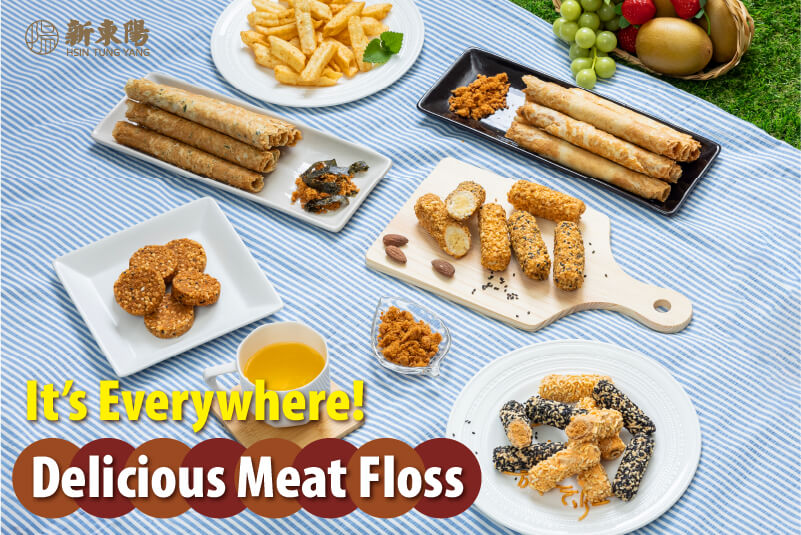 Meat floss deliciousness is everywhere!