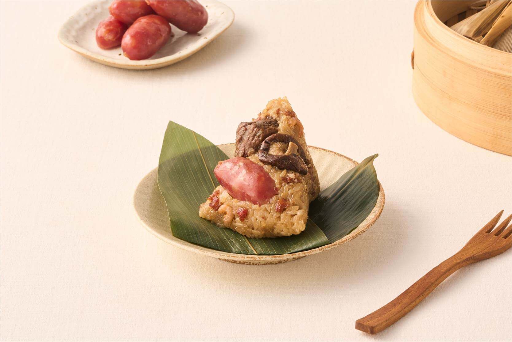 新東陽黑豬肉香腸粽
