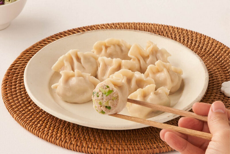 新東陽高麗菜手工捏花水餃
