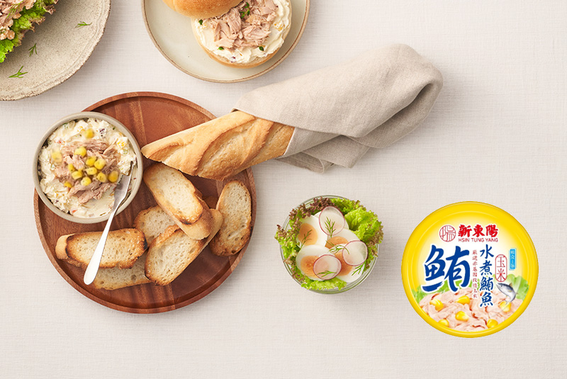 新東陽玉米水煮鮪魚罐頭