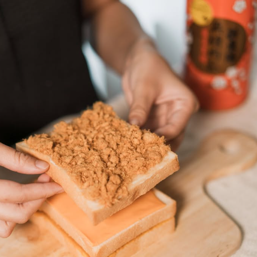 肉鬆南瓜起酥三明治