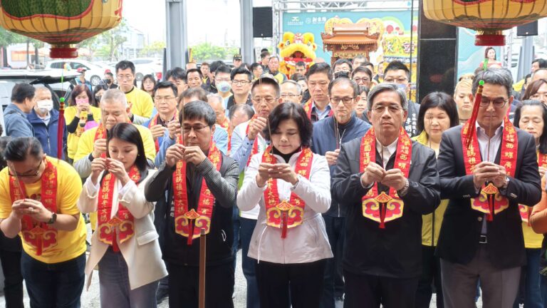 西螺廣福宮媽祖前往國道駐駕一週 / 雲林縣政府 西螺休息站 西螺服務區