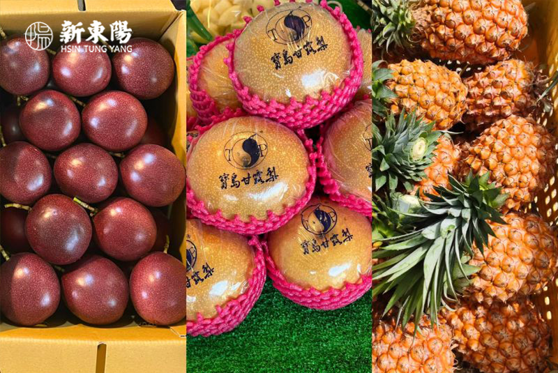 新東陽國道服務區農青市集,販售當季新鮮蔬果支持在地農業