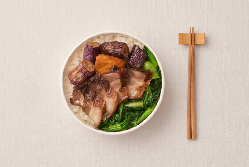 新東陽關西便當-鹹豬肉便當