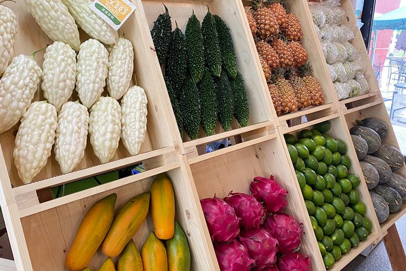 關西服務區快閃櫃位-金品町蔬果